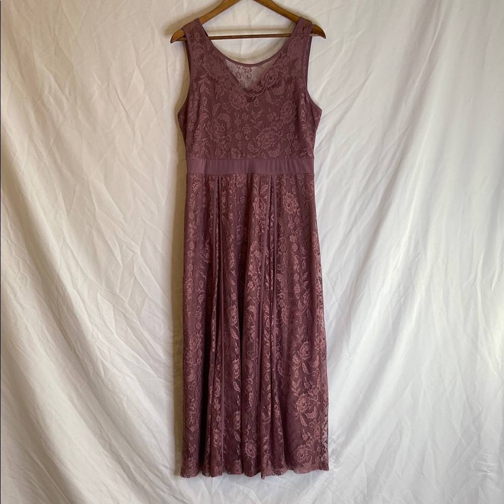 Candalite Mauve Women's Size XL Petite Dress